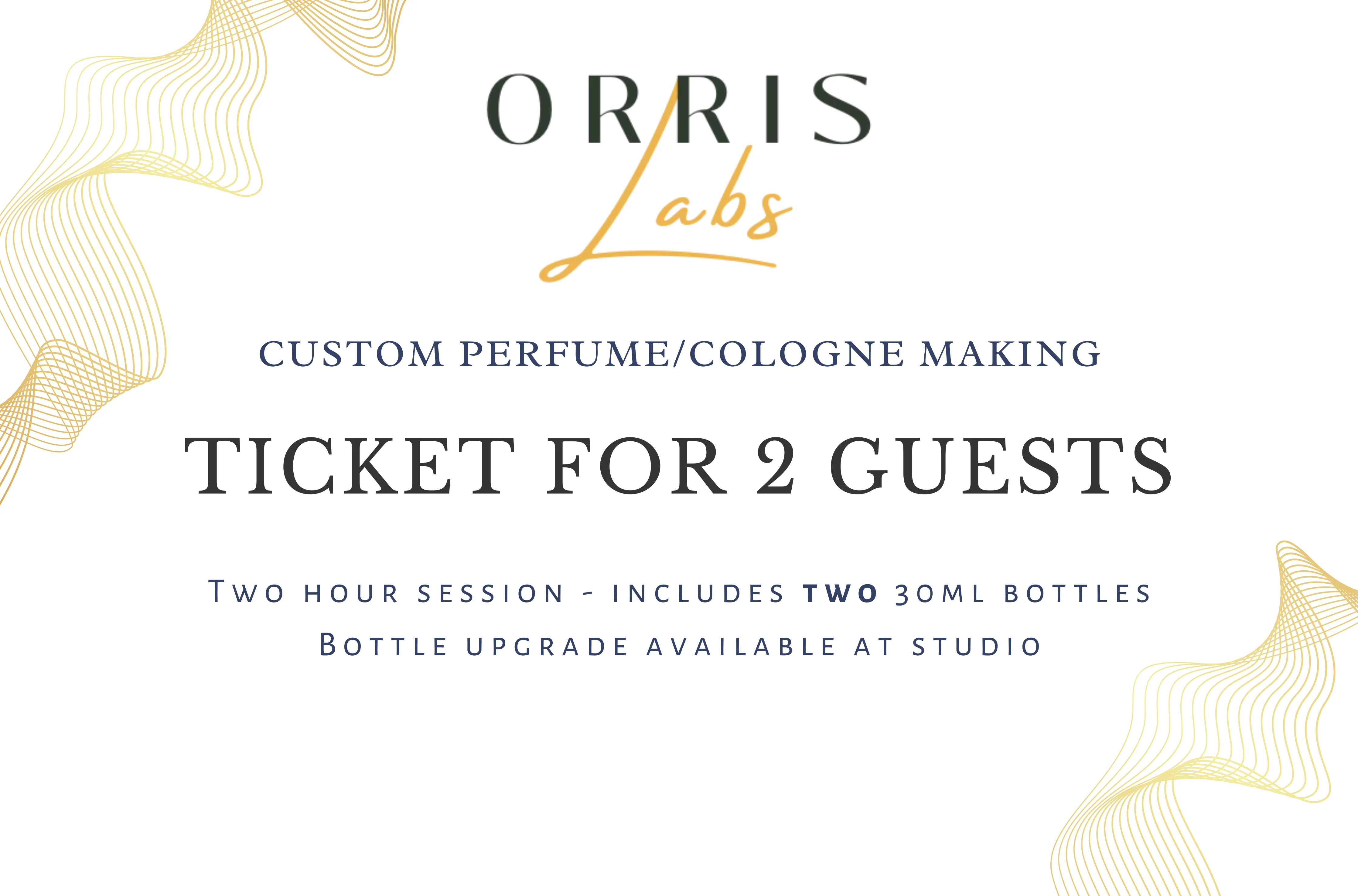 Orris Labs Toronto Studio Custom Perfume/Cologne Workshop for June 2026